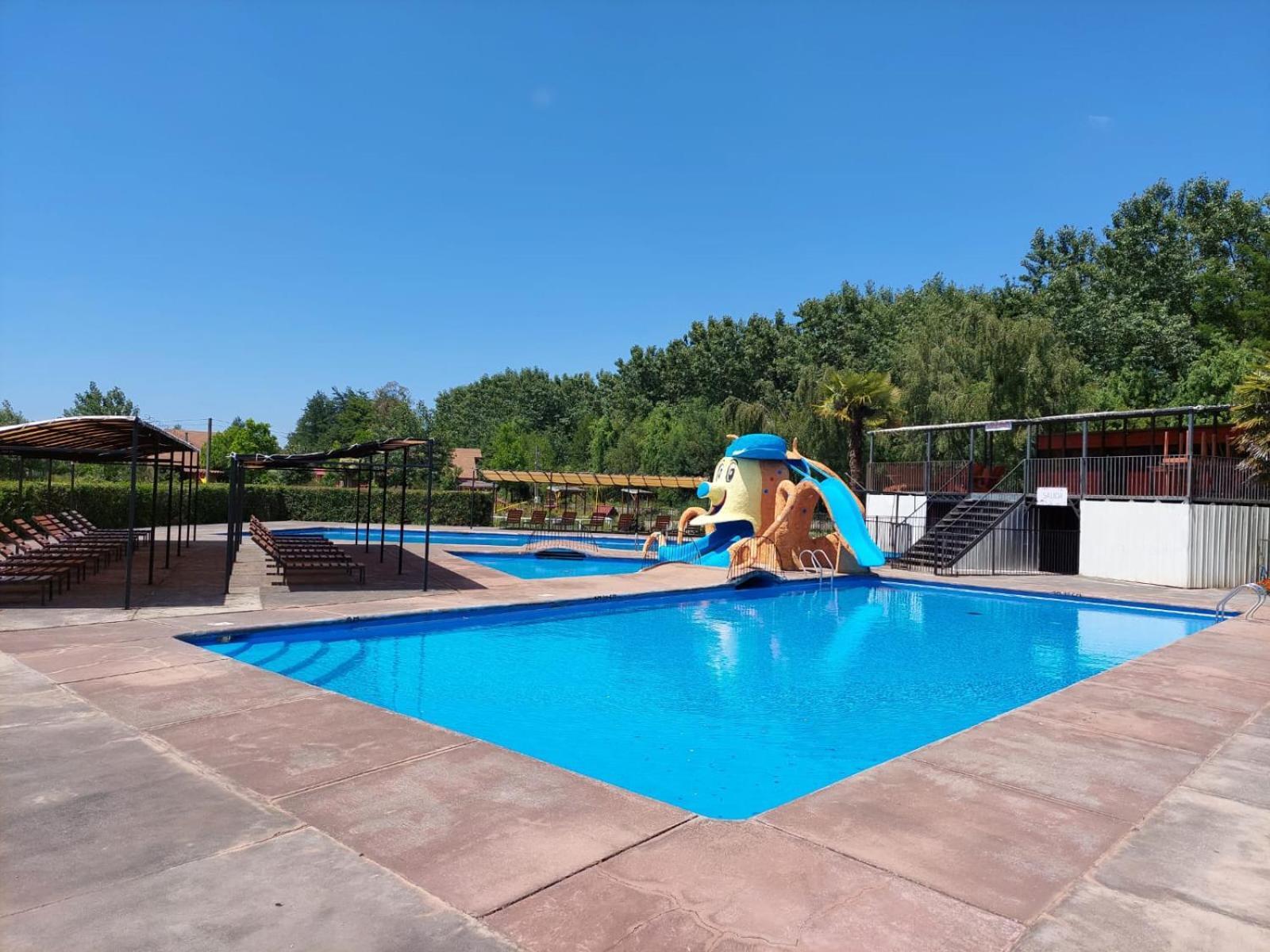 Cabanas Turismo Don Ambrosio El Manzano  ภายนอก รูปภาพ