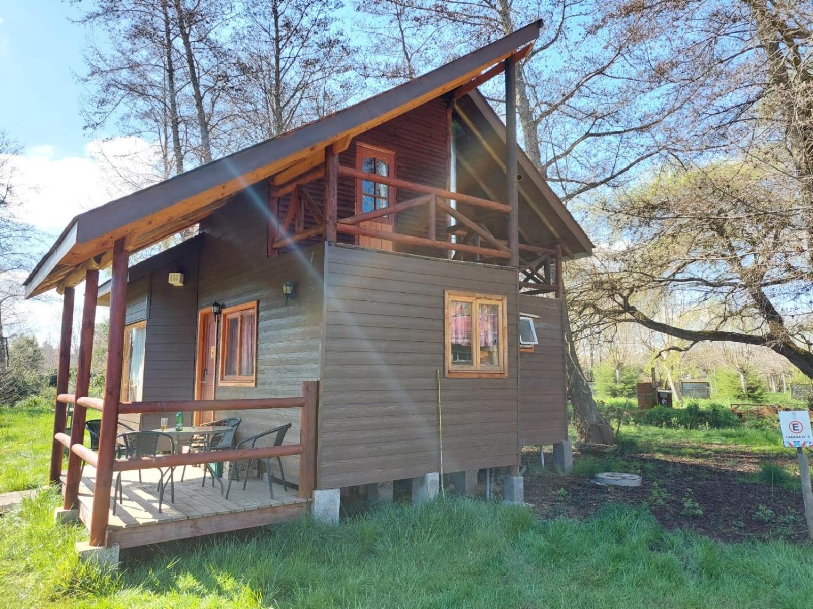 Cabanas Turismo Don Ambrosio El Manzano  ภายนอก รูปภาพ