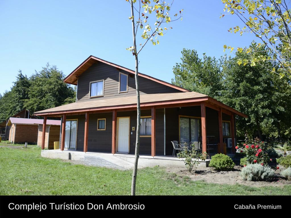 Cabanas Turismo Don Ambrosio El Manzano  ภายนอก รูปภาพ