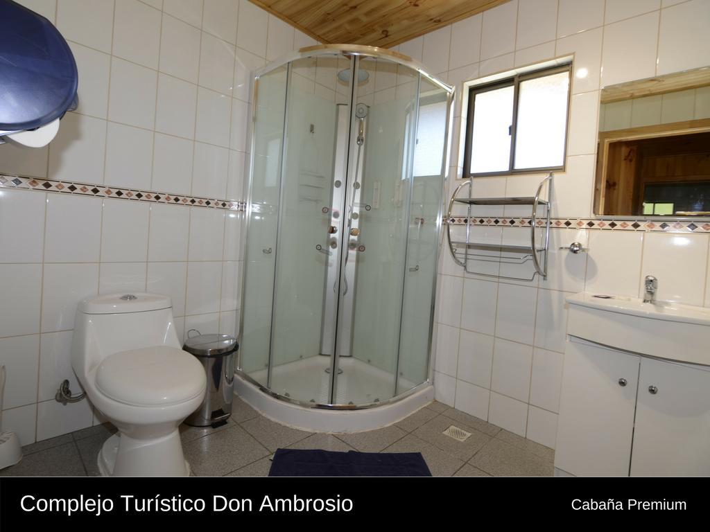 Cabanas Turismo Don Ambrosio El Manzano  ภายนอก รูปภาพ